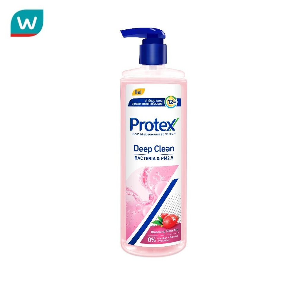 Protex โพรเทคส์ เจลอาบน้ำ ดีพ คลีน บลูมมิ่ง โรสฮิป 380 มล. เจลอาบน้ำ