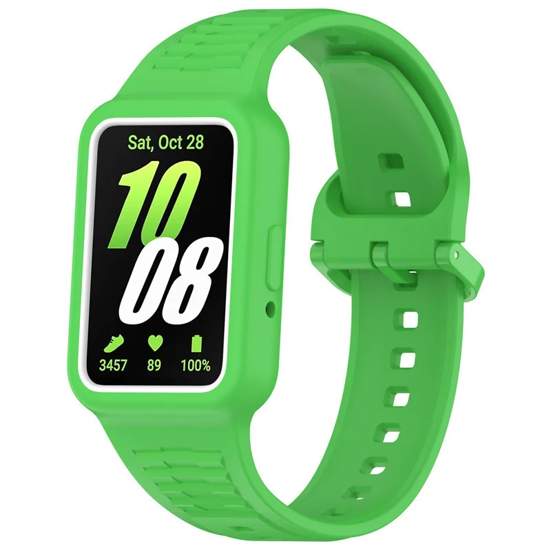 สายซิลิโคนกีฬา for Smartwatch Samsung Galaxy Fit 3 / Huawei Band 10 9 8 NFC เทปป้องกันหน้าจอยาง for Huawei Band 7 ราคา ถูกที่สุด ดีลบีเคเค แกลเลอรีภาพที่ 6
