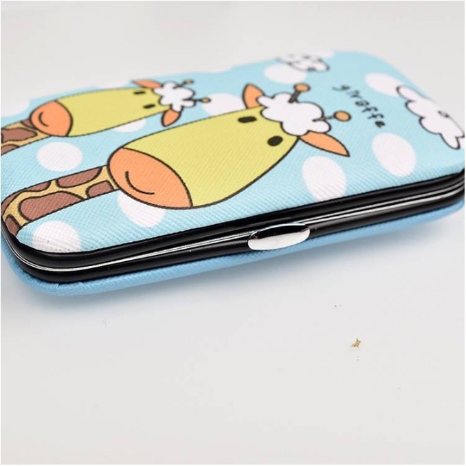 ชุดอุปกรณ์ตัดเล็บ ชุดแต่งเล็บ ชุดตัดเล็บ7ชิ้น กรรไกรตัดเล็บ ชุดตัดแต่งเล็บ ชุดกรรไกรตัดเล็บ ลายการ์ตูน ขนาดพกพา คม - รูปที่ 4