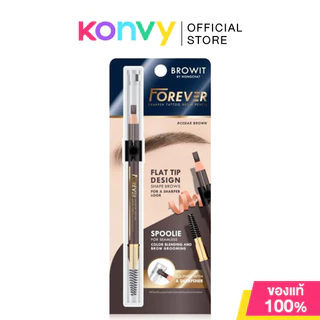 Browit Forever Sharpen Tattoo Brow Pencil 2.6g บราวอิท ดินสอเขียนคิ้วหัวแบน.