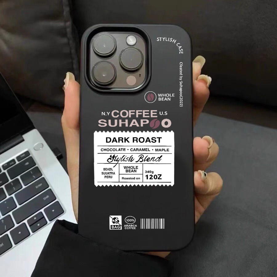 ❤️จัดส่งทันที❤️เคสไอโฟน11 13 14 15 16 Pro Max ป้ายกาแฟสร้างสรรค์กันกระแทก Case For iPhone 13PM,16PM,15PM,14PM