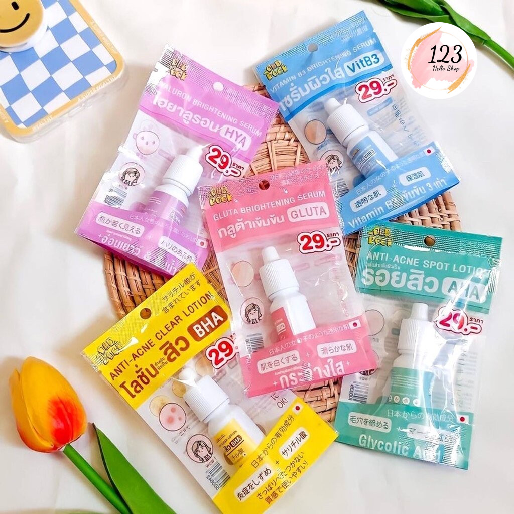 (6ขวด/กล่อง) Oldrock Serum/ Lotion 10 ml. โอลด์ร๊อค เซรั่ม/โลชั่น ทาผิวหน้า ✨