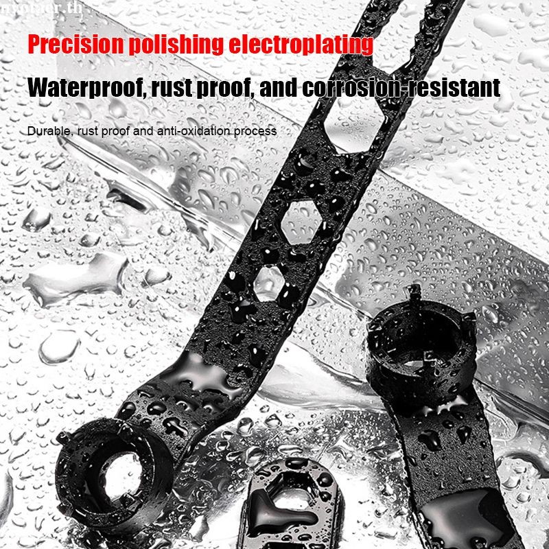 🌷 ประแจปรับสี่กรงเล็บ1ชิ้น,สิ่งที่แนบมาประแจปรับด้วยมือ,เครื่องมือถอดชิ้นส่วน - รูปที่ 6