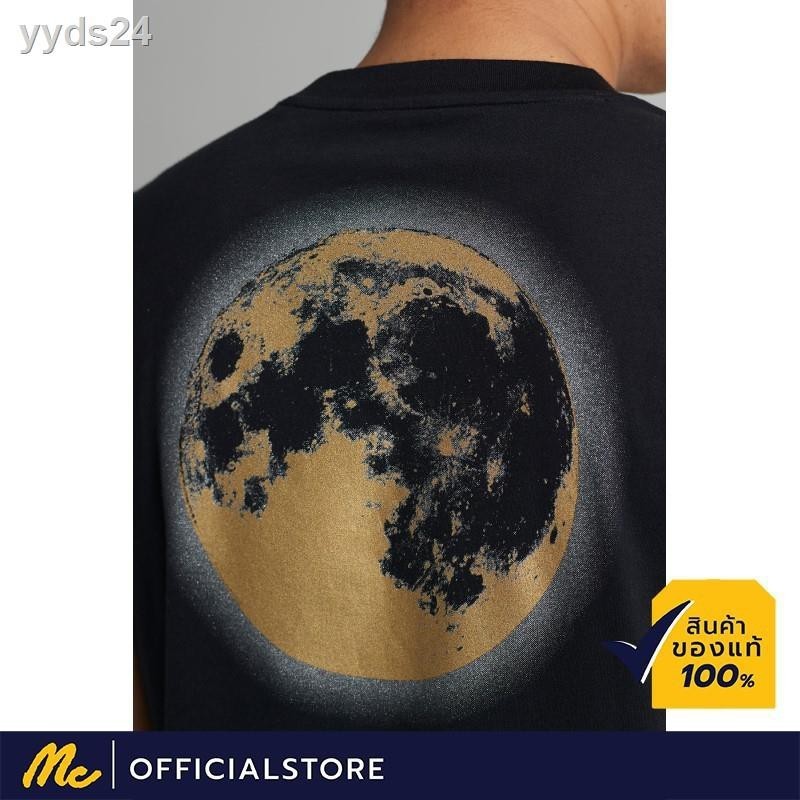 ยินดีต้อนรับ a ∈Mc Jeans เสื้อยืด Unisex Mc x J Lone Wolf สีดำ รุ่น MTSZ672