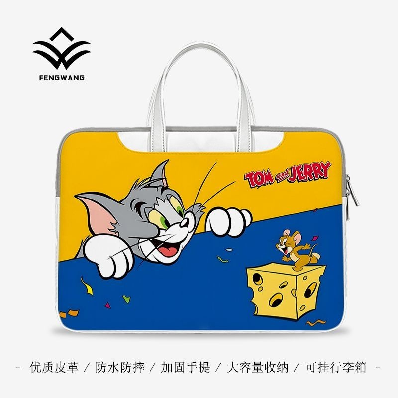 กระเป๋าแล็ปท็อปแมวและเมาส์สามารถแขวนกระเป๋าเดินทางได้เหมาะสำหรับ Apple mac13.3นิ้ว Xiaoxin air14
