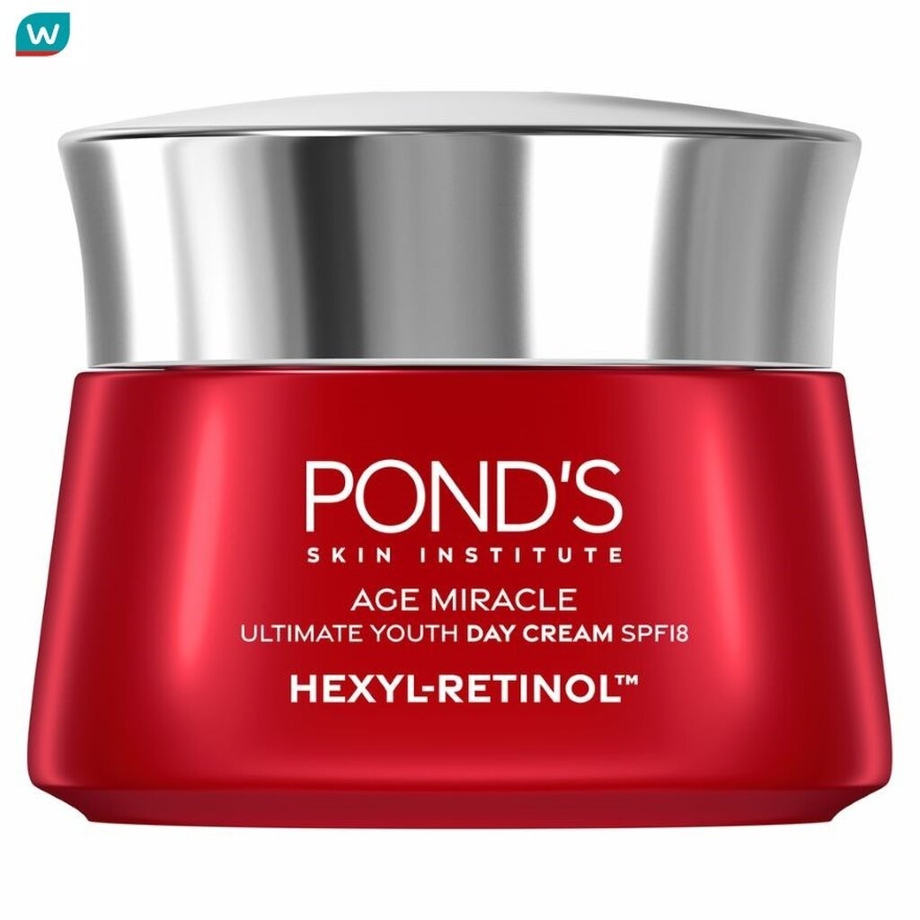 Pond'S พอนด์ส เอจ มิราเคิล อัลทิเมท ยูธ เดย์ ครีม เอสพีเอฟ18 เฮ็กซิล-เรตินอล 45 กรัม
