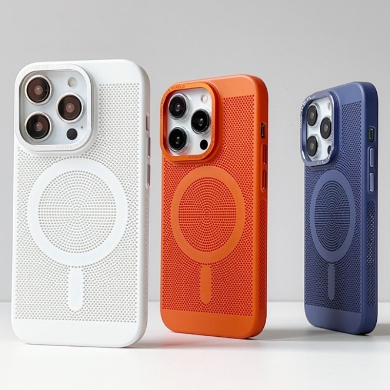 เคสโทรศัพท์มือถือ PC แบบแข็ง บางพิเศษ ระบายความร้อน กระจายความร้อน สําหรับ IPhone 11 13 14 15 Pro Max