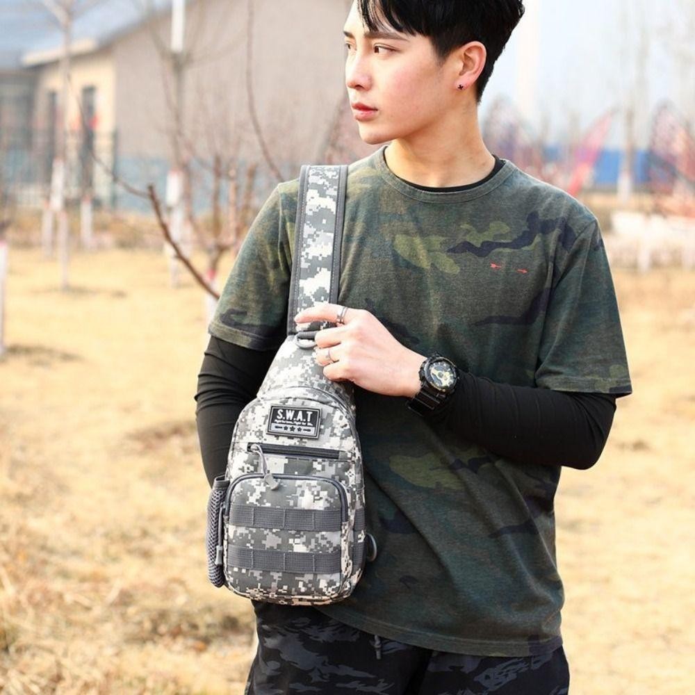 Tonfashion กระเป๋าสะพายไหล่ กระเป๋าคาดอก เหมาะกับการพกพาเดินทาง เล่นกีฬา ตกปลา แฟชั่นสําหรับผู้ชาย และผู้หญิง