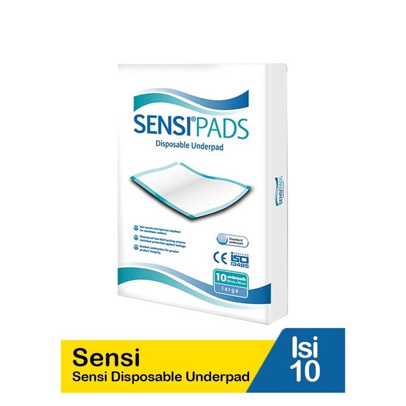 Sensi pad sensipad แผ่นซับในคนท้อง / แผ่นซับในคนท้อง ไซซ์ L 10