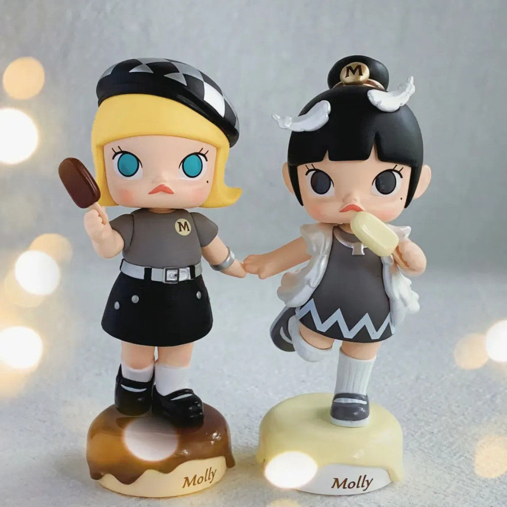 ของแท้ Panda Molly & Kol & Molly Keen บน Travelling แขวนการ์ดรูปตุ๊กตาเครื่องประดับของขวัญ