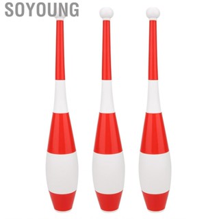 Soyoung 3pcs Juggling ขวดคุณภาพ Sticks Clown Warm-up Stick A…