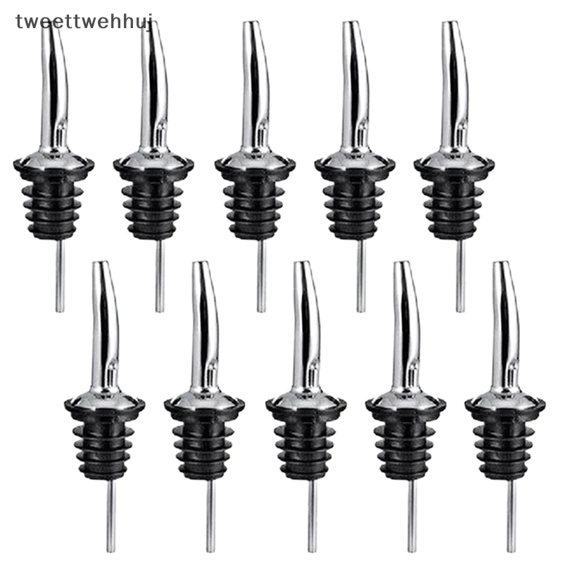 Tw จุกรินไวน์ เหล้า สเตนเลส 10 ชิ้น