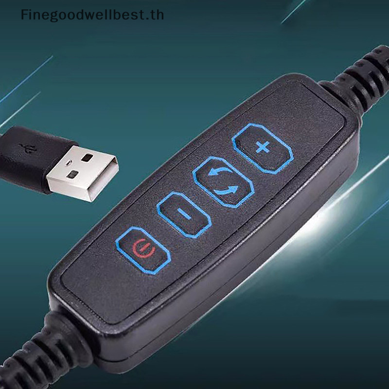 Fbth ขายดี สายเคเบิลสวิตช์ควบคุมหรี่ไฟ 4 คีย์ USB 5V LED 1.5 ม. 2CH สําหรับไฟ LED CCT แรงดันต่ํา