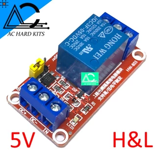 5V 12V 24V Relay Isolation High & Low Trigger โมดูลรีเลย์ 1 ,2 ,4 ,8 ช่อง