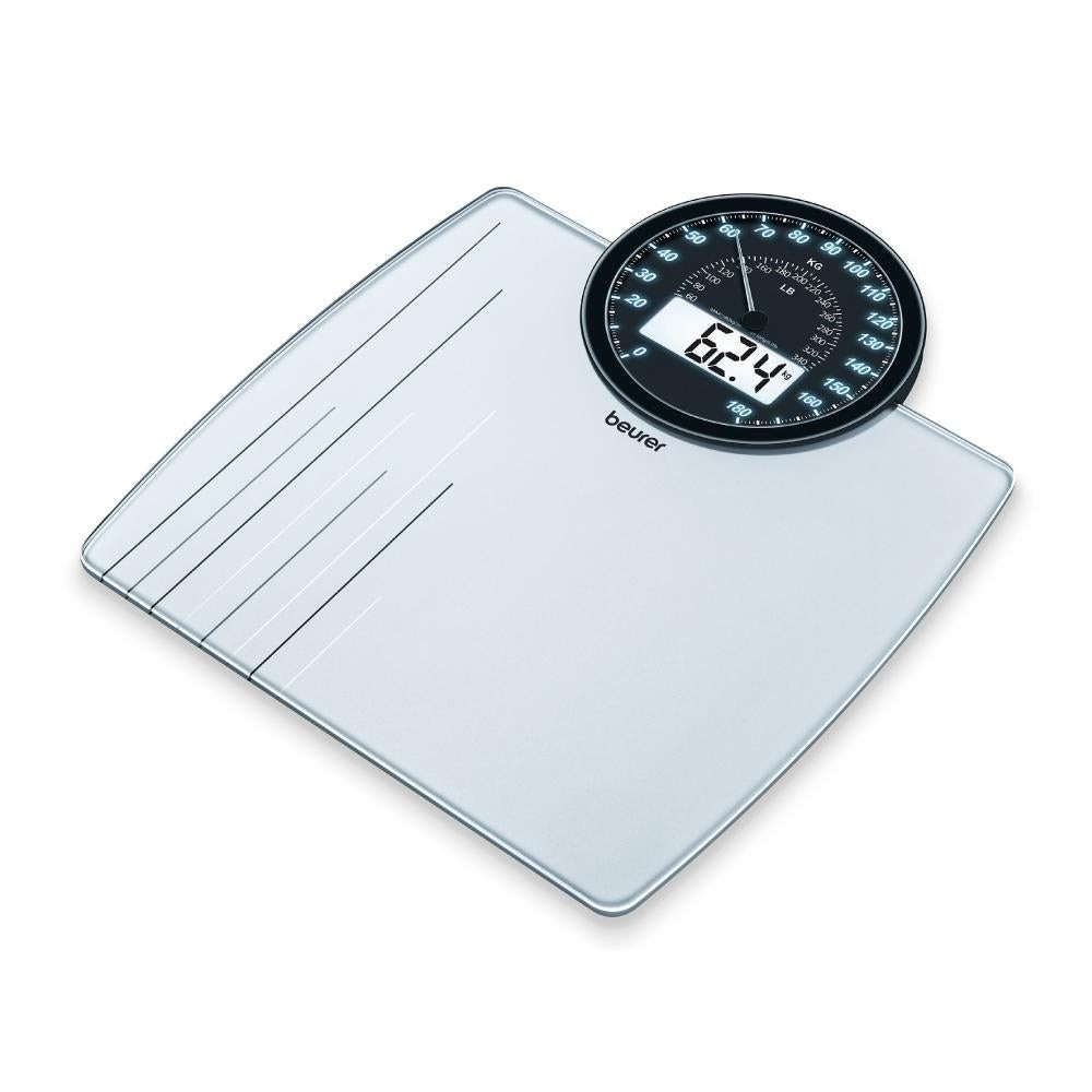 BEURER - Beurer GS 58 glass bathroom scale Grey :::