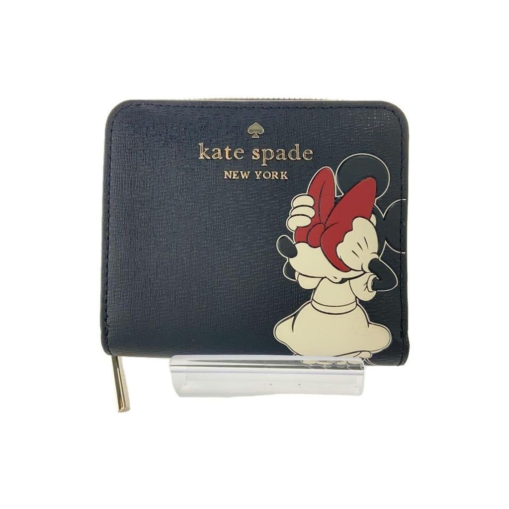 Kate Spade Bi-fold กระเป๋าสตางค์ สีดํา มือสอง จากญี่ปุ่น
