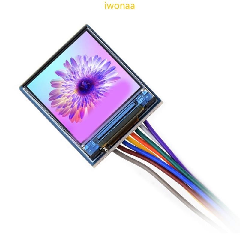 Iwo โมดูลหน้าจอแสดงผล TFT IPS LCD 0 85 นิ้ว ความละเอียด 128X128 SPI อินเตอร์เฟซ GC9107 สําหรับ RPi RP2040