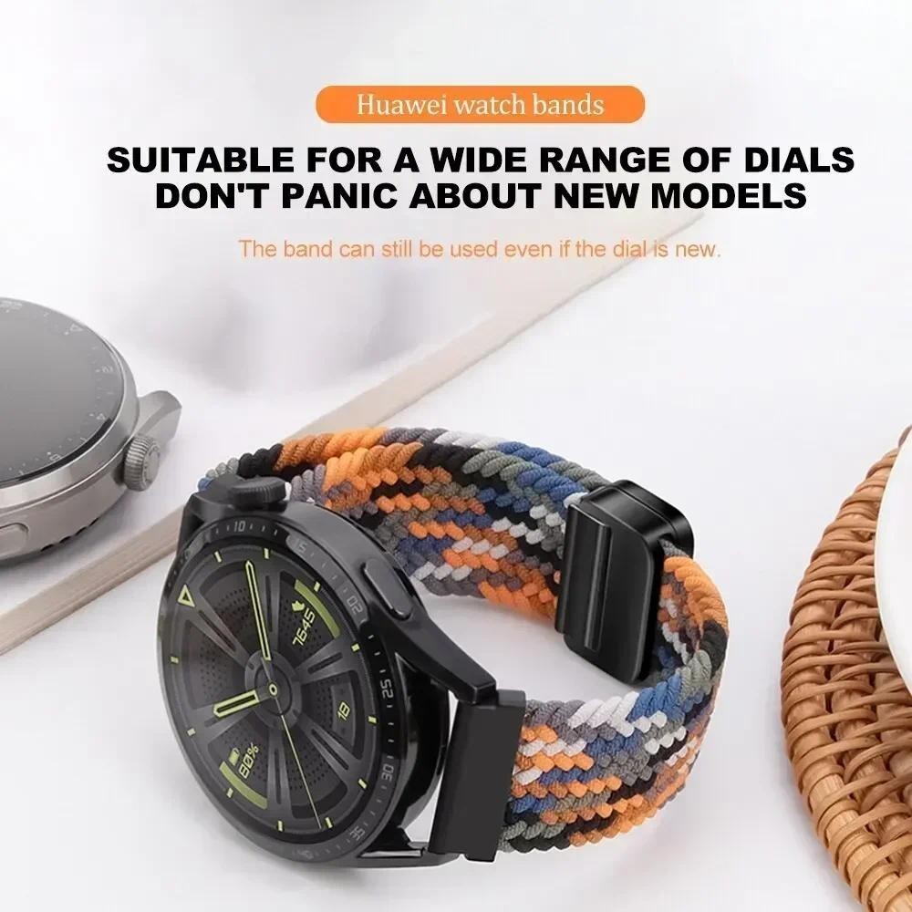 สายนาฬิกาข้อมือไนล่อน 20 มม. 22 มม. สําหรับ Samsung Galaxy watch 6 5 4 40 44 มม. Gear S3 Amazfit GTR ราคา ถูกที่สุด ดีลบีเคเค แกลเลอรีภาพที่ 8