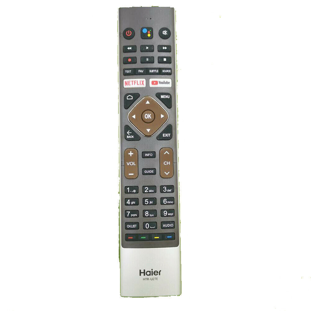 ใหม่ ของแท้ รีโมตคอนโทรล HTR-U27E สําหรับ Haier Smart AQUA Voice TV LE55K6600UG