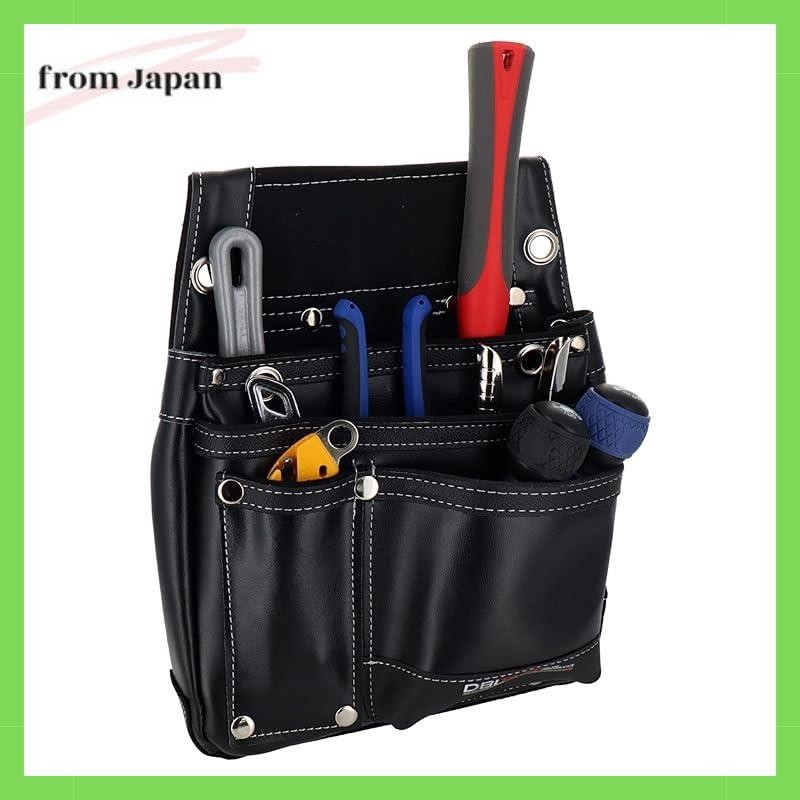 Sankyo Corporation DBLTACT กระเป๋าหนังแท้ 2 ลิ้นชัก สีดํา DTL-07-BK
