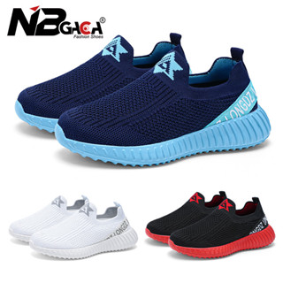 รองเท้าผ้าใบลําลอง ผ้าตาข่าย กันลื่น ระบายอากาศ น้ําหนักเบา …