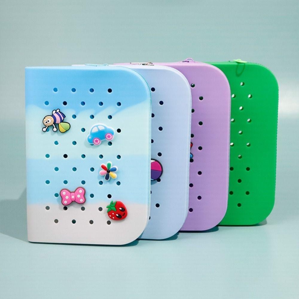 Ssunshine กระเป๋าดินสอซิลิโคน ขนาดใหญ่ จุของได้เยอะ กันสิ่งสกปรก สําหรับโรงเรียน สํานักงาน DIY