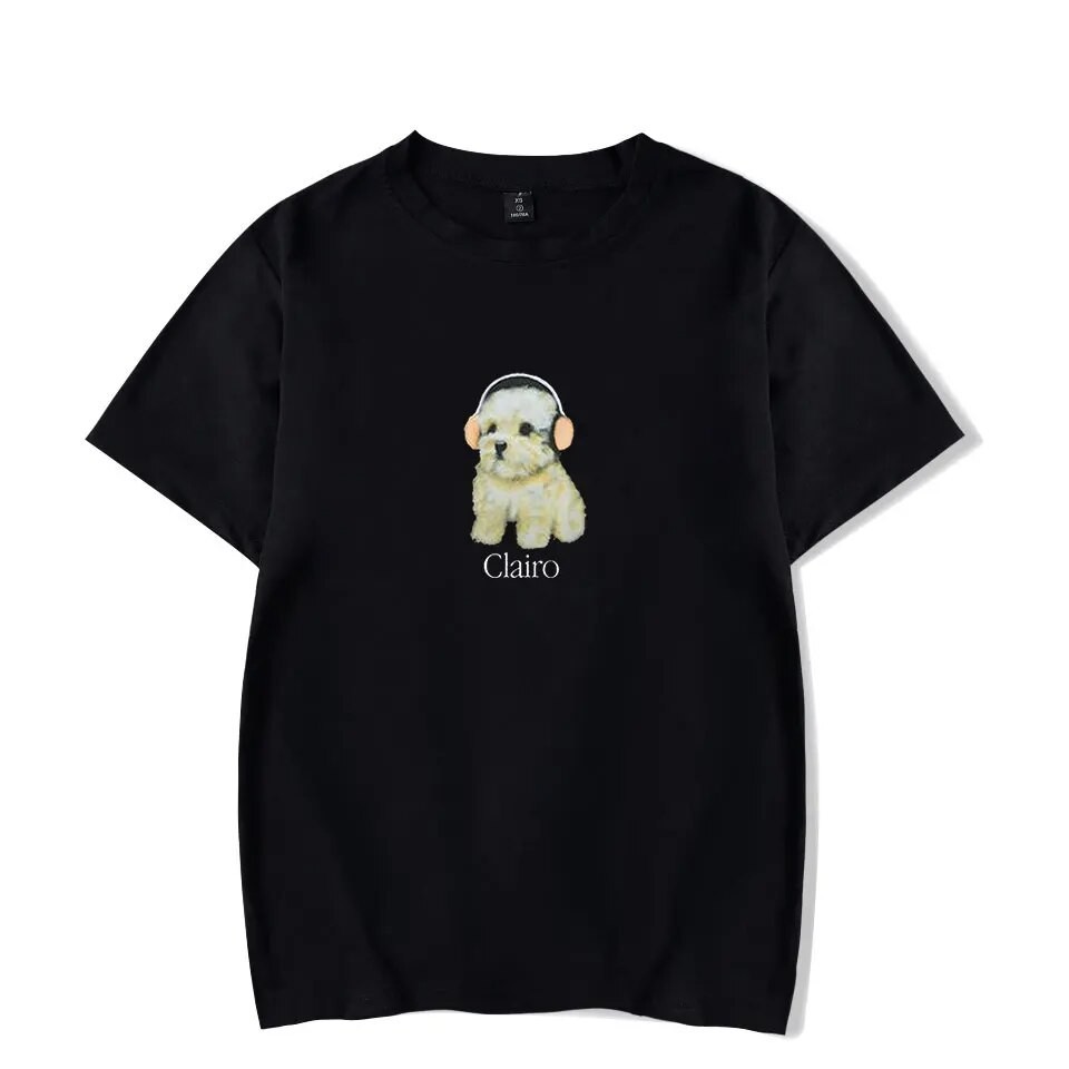 Clariro Clairo Dog Tshirt Merch แฟชั่นย้อนกลับยอดนิยม