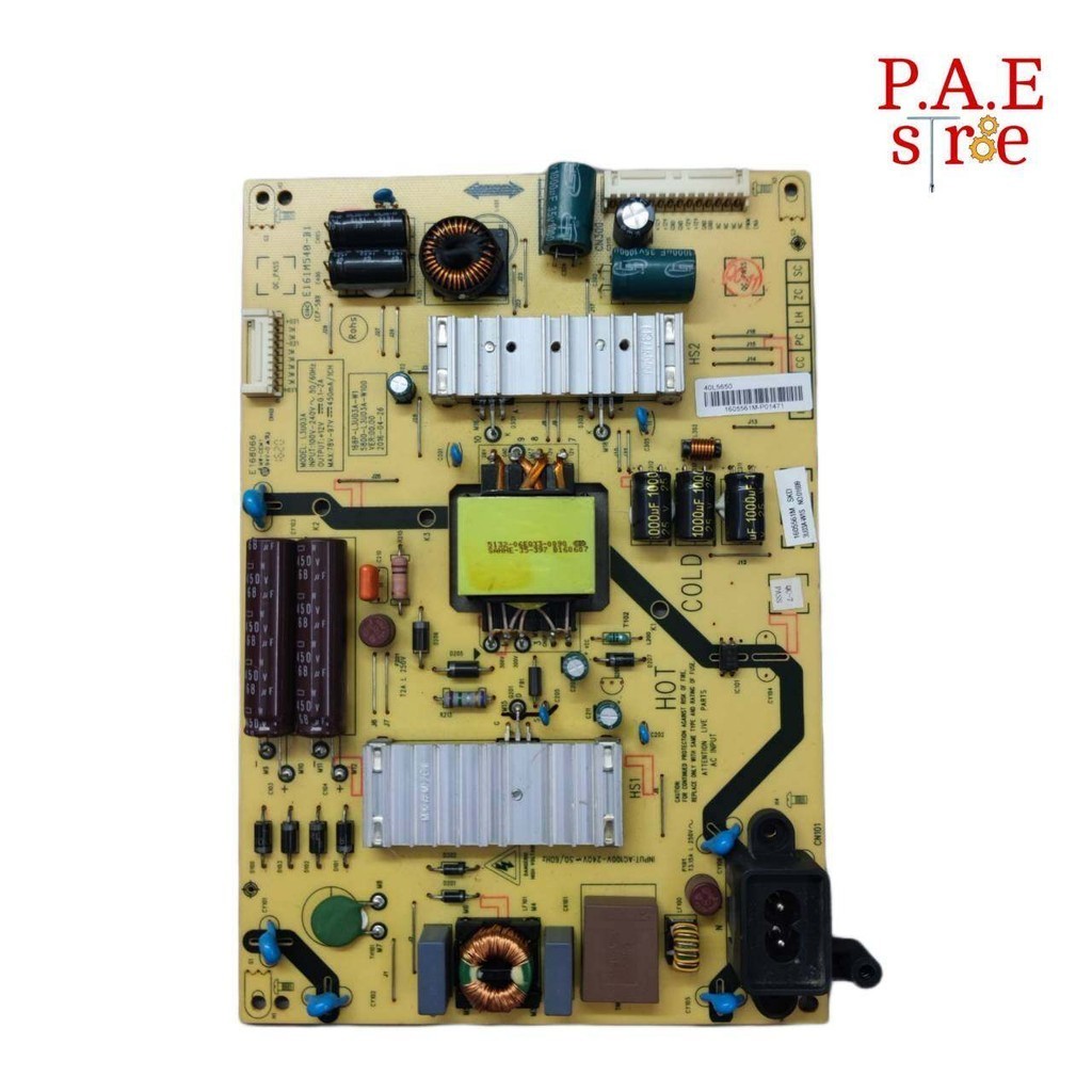 0000594 #บอร์ดเพาเวอร์ซัพพลายทีวี โตชิบ้า #ซับพลายTOSHIBA ใช้กับรุ่น 40L5650VT พาร์ทบอร์ด L3U03A