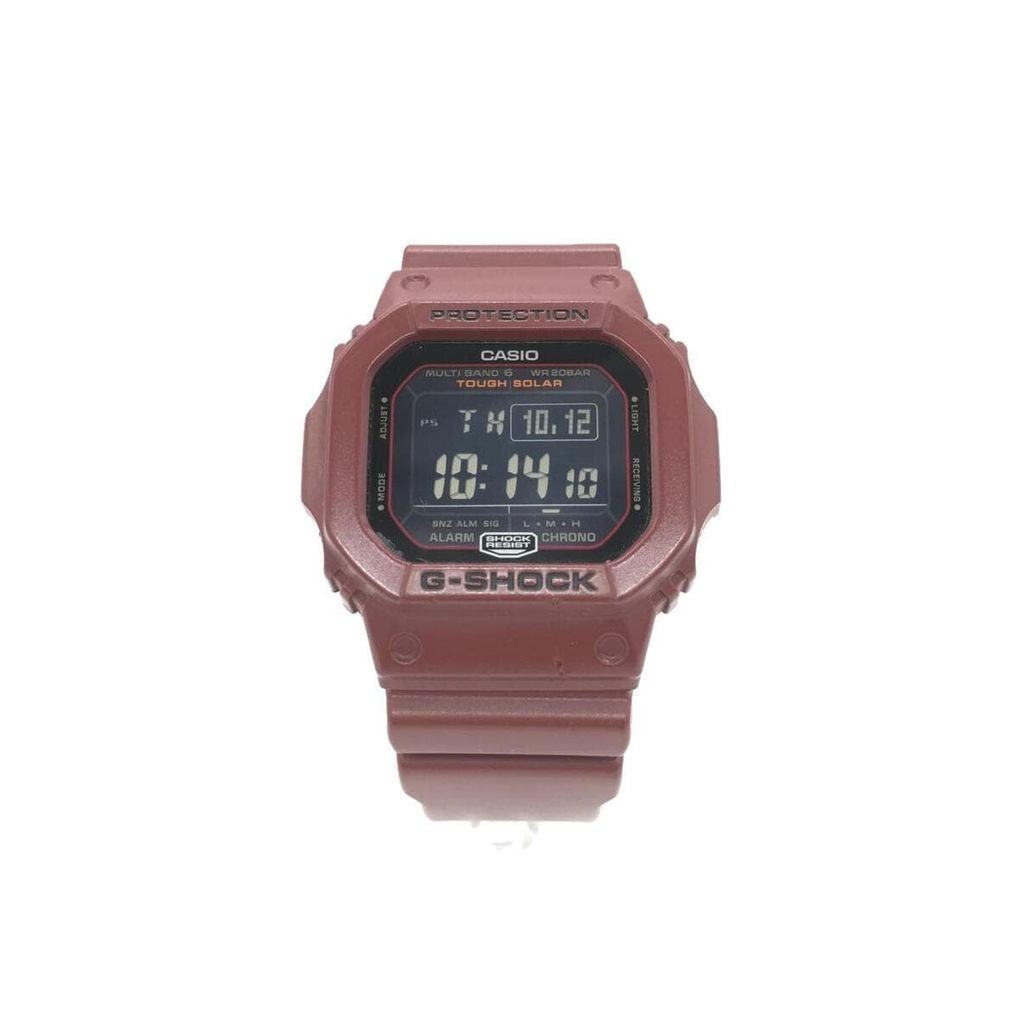 CASIO Wrist Watch G-Shock Men's Solar Digital Leather Direct from Japan Secondhand