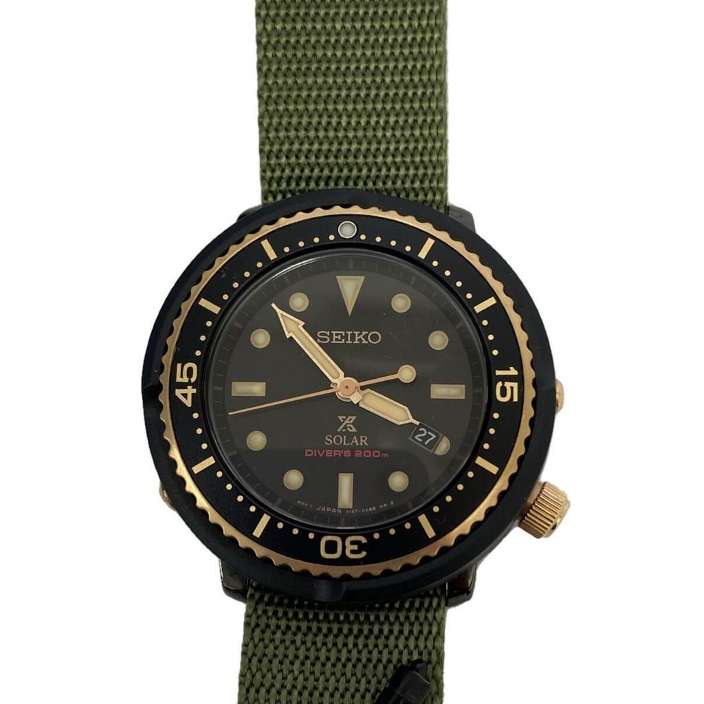 Seiko(ไซโก) Wrist Watch Prospex Diver Green Direct from Japan Secondhand