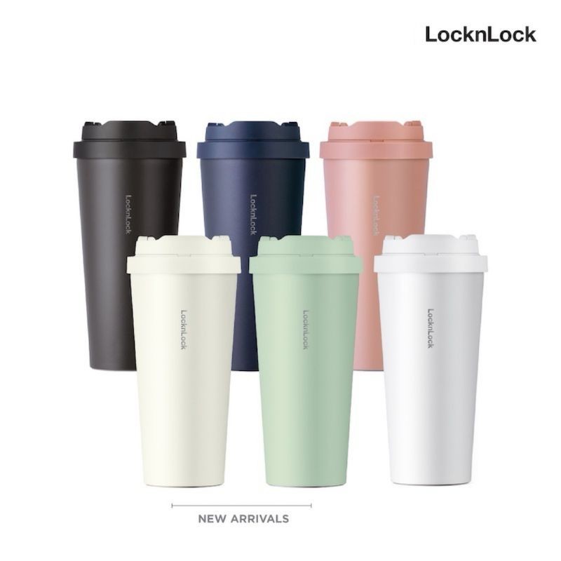 แก้วเก็บอุณหภูมิ แก้ว tumbler เก็บอุณหภูมิ รุ่นใหม่จาก LocknLock ด้วยระบบกดเปิดฝาล่าสุดพร้อมระบบล็อค