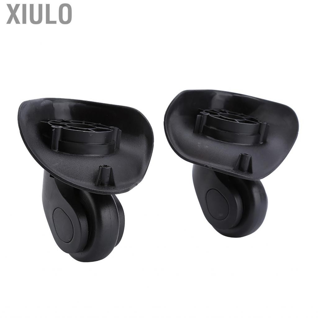 Xiulo 2pcs Luggage Suitcase Wheels Replacement Travel Case Universal Wheel Accessories