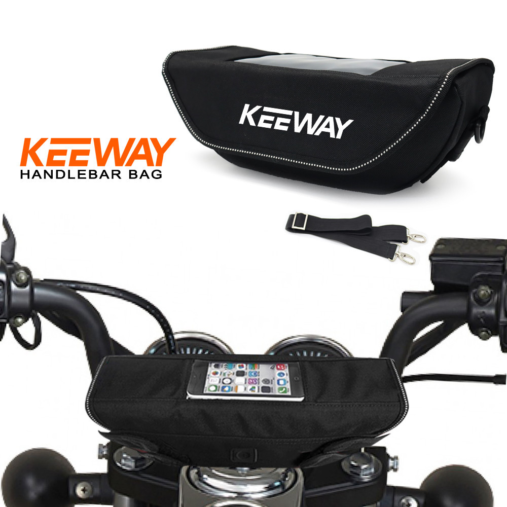 สําหรับ Keeway Superlight 125 / 150 / 200 กระเป ๋ าแฮนด ์ รถจักรยานยนต ์ กันน ้ ํา handlebar กระเป ๋ าเดินทางนําทาง