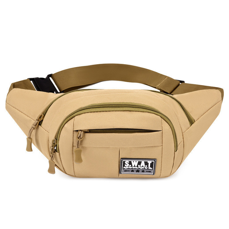 (w41)กระเป๋าคาดอก ผ้าแคนวาสหนา ลายSWAT มีหลายช่อง vgetbag