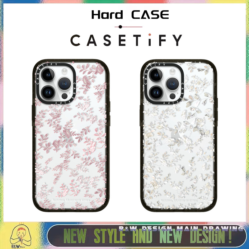 เคสโทรศัพท์มือถือแบบแข็ง กันกระแทก ลายดอกไม้ สีชมพู สําหรับ IPhone 15 ProMax 15Pro 15 14 13 12 11 Pro Max