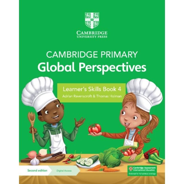 CAMB PRIM GLOBAL PERSPECTIVES LEARNERS SKILLS BK 4 พร้อม E-BOOK 2ND ED (1Y) - 9781009325639 - CAMBRI