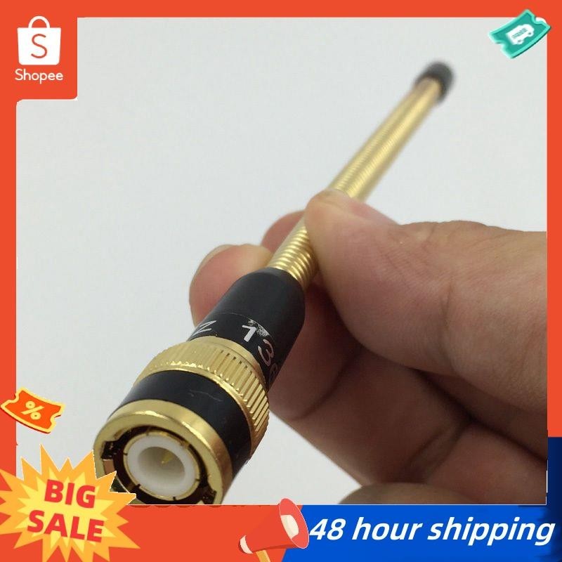 พร้อมสต็อก VHF 136-174 MHz 6.8 นิ้วเสาอากาศ BNC สําหรับ ICOM V8 V80 V80E V82 V85 วิทยุแบบพกพา