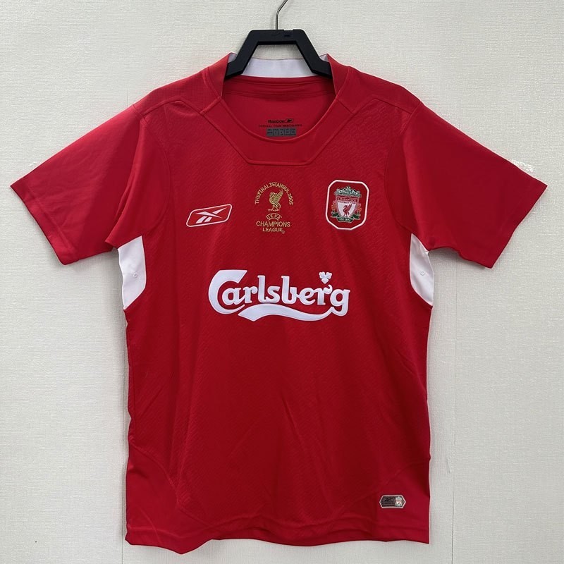 Jersey Liverpool Retro 04-05 เสื้อเหย้า