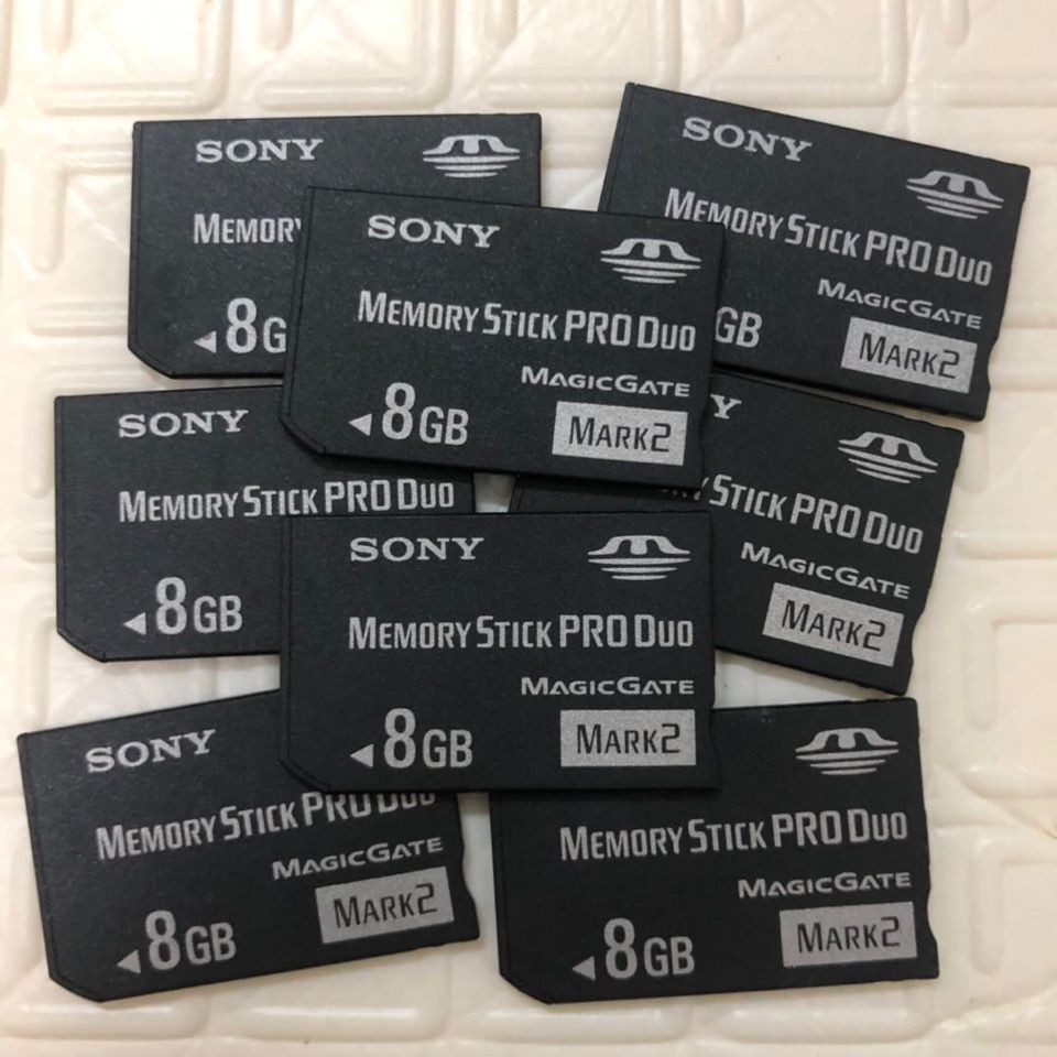 Sony memory stick การ์ดหน่วยความจํากล้อง 2G 4G 8G 1G การ์ดหน่วยความจํา PSPT5 7 9 10 3 W30尼记尼记棒机内卡2G 