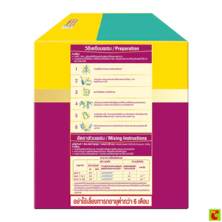 ตราหมี เบบี นมผงดัดแปลงสูตรต่อเนื่องสำหรับทารกและเด็กเล็ก สูตร 2 ขนาด 2500 ก.