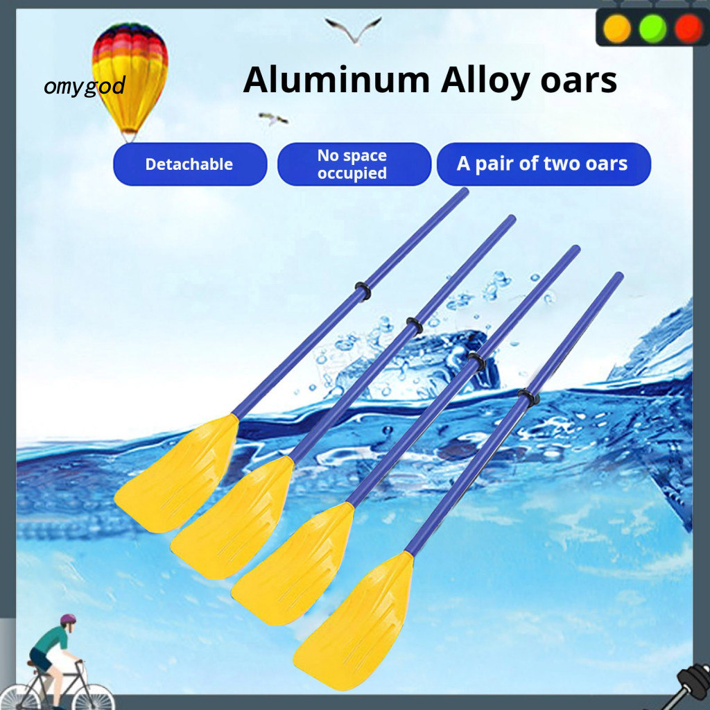 OMG Kayak Paddle อลูมิเนียมอลูมิเนียม Kayak Paddle พรีเมี่ยม Telescopic Kayak Paddle สําหรับกีฬาทางน