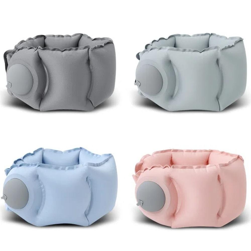 WINTE หมอนเป่าลมรูปตัว U, หมอนเดินทาง Super Light แบบกด, ที่วางคอแบบพกพาป้องกันคอ หมอนรองคอประหยัดพื้นที่ สํานักงาน - รูปที่ 7