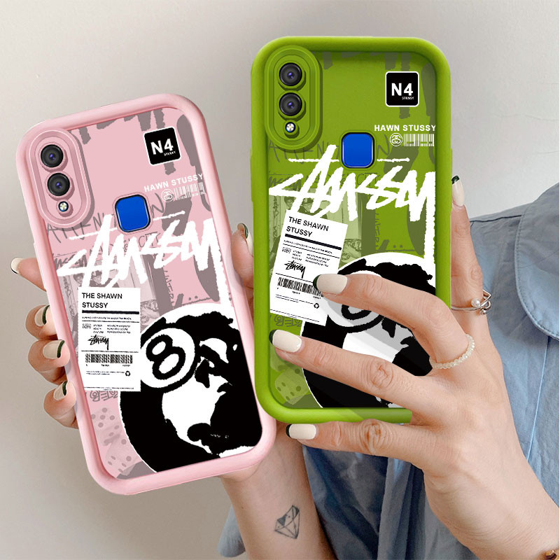 แนวโน้มบุคลิกภาพstusey Chanเคสโทรศัพท์สําหรับVIVO 1814 1815 1929 1807 v30e 1816 1817 1811 1820 1901 