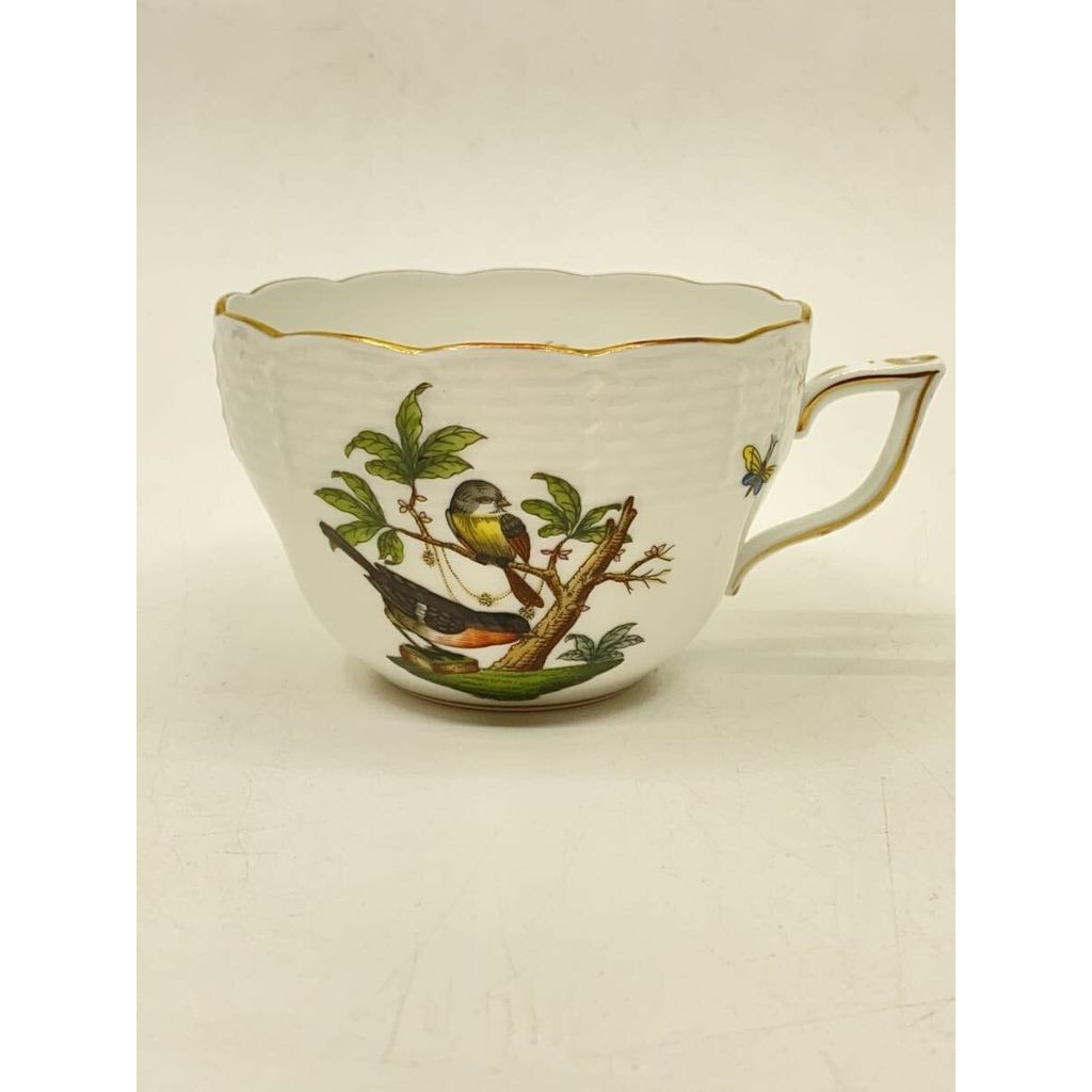 Herend(เฮเรนด์) Herend Cup and Saucer Rothschild Bird Direct from Japan Secondhand