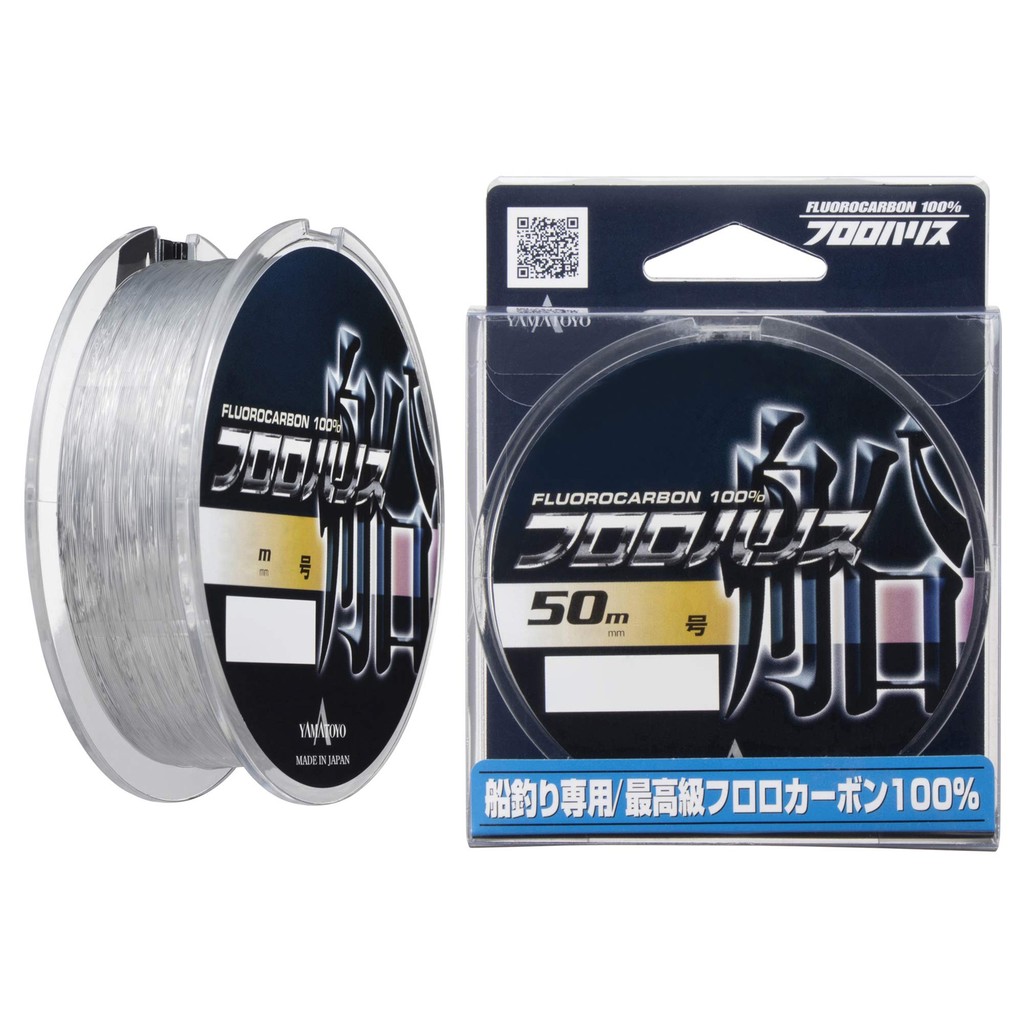 YAMATOYO Fluorocarbon Leader 50m Clear