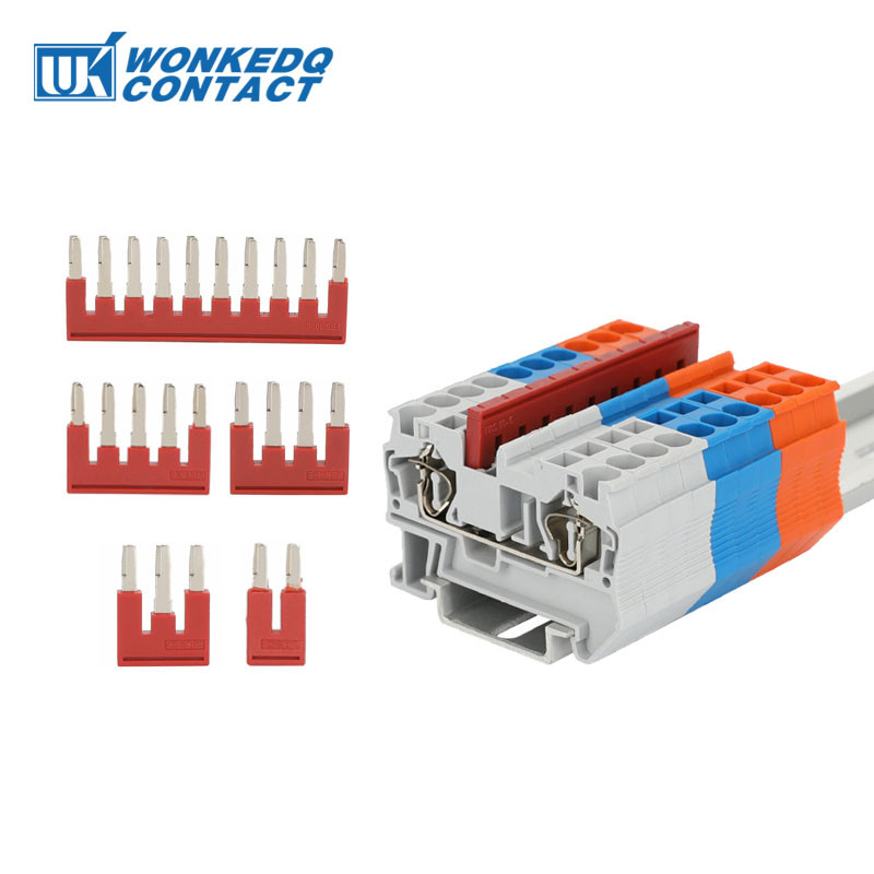 Fbs10-6 Plug-in Bridge Terminal Block Jumper FBS 2-6/3-6/4-6/5-6/10-6 สําหรับ PT4/ST4 4mm2 Connector