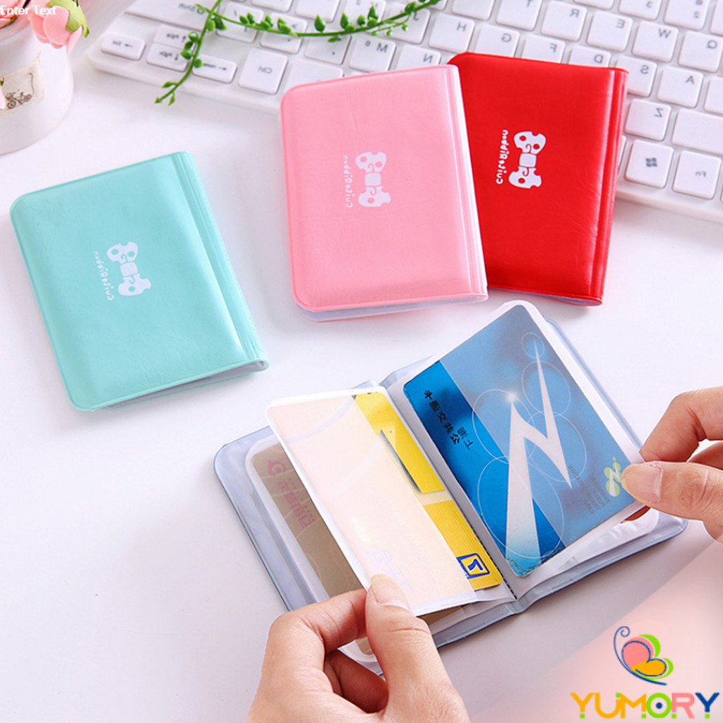 Yumory กระเป๋าใส่บัตร แพ็คการ์ด 12 ใบ  Ladies card hold