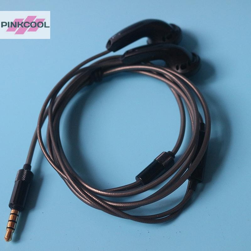 Pinkcool DIY MX500 Heavy Bass หัวแบนหูฟังหูฟังพร้อมไมโครโฟนคุณภาพสูง Study หูฟังกีฬาร้อน