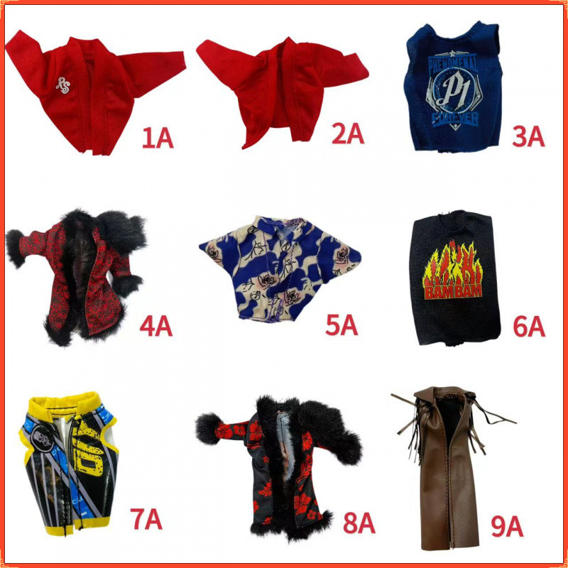 Wwe Wrestler รูปเสื้อผ้าอุปกรณ์เสริม 6-7 นิ้ว Action figure เครื่องแต่งกาย
