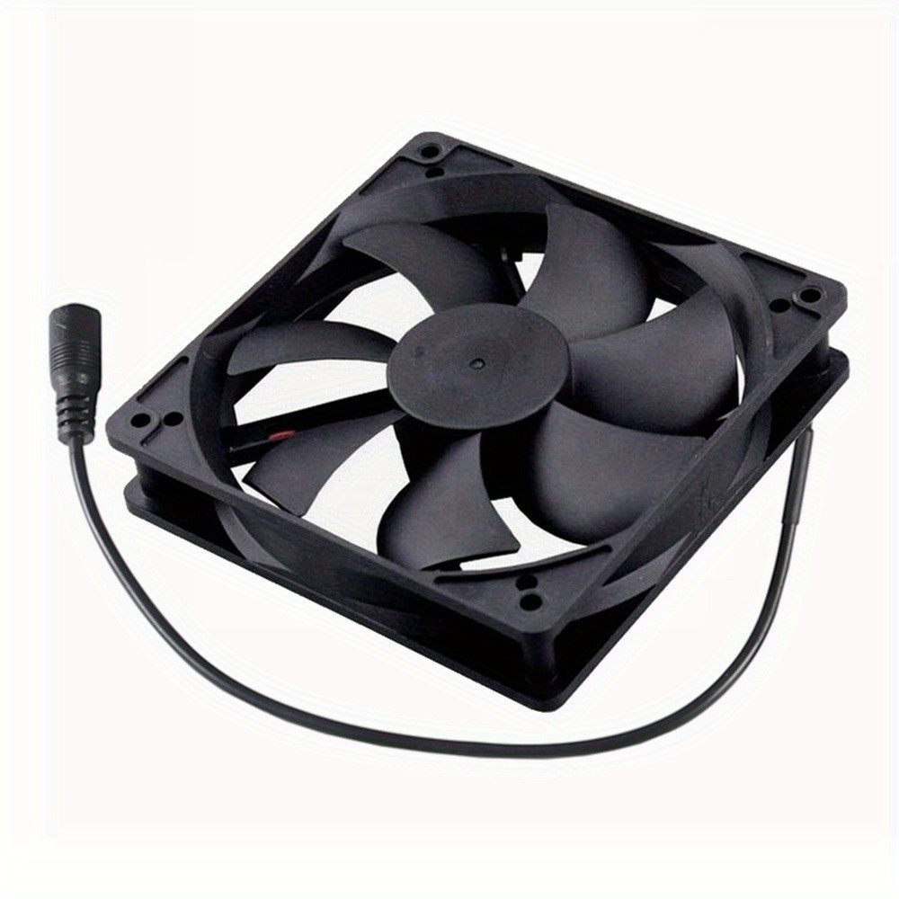 DC พัดลมอากาศพลังงานแสงอาทิตย์พัดลมดูดอากาศขนาดเล็ก 120 มม.พัดลม DC 12V 24V พัดลมระบายความร้อนคอมพิว